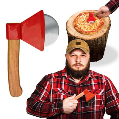 Rìu đồ chơi siêu sắc dùng để cắt pizza